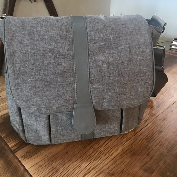 Gray Diaper Bag - Picture 1 of 7